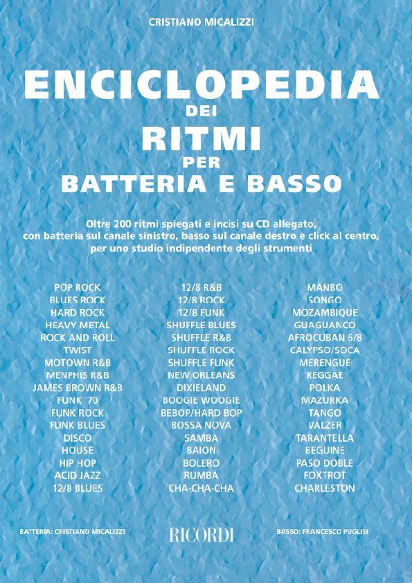 MICALIZZI C. - ENCICLOPEDIA DEL RITMO PARA BATERIA Y BAJO